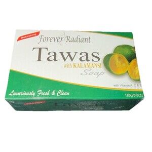 New 5.6 Oz Tawas Forever Radiant Whitening Soap Fresh And Clean